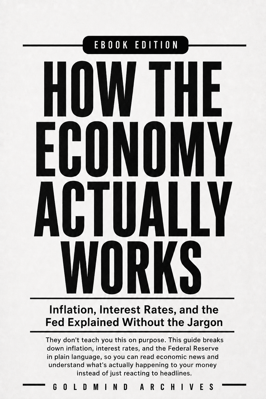 How the Economy Actually Works cover